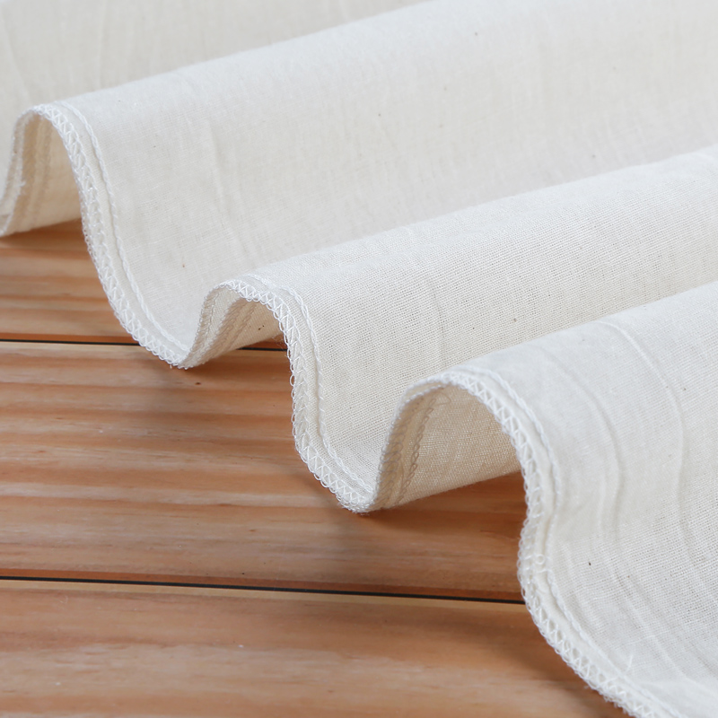 纱布布料面料纯棉食用豆腐布豆浆过滤布网纱白纱布蒸布棉布沙布网