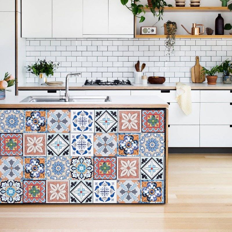厨房防油贴纸瓷砖防水浴室卫生间墙贴防潮自粘欧式墙面装饰贴画,家居饰品,软装墙贴,淘宝优惠券,粉丝福利购,淘宝优惠卷