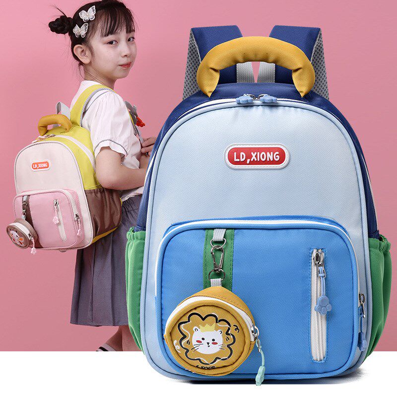 书包儿童3岁4小孩男童女童可爱卡通宝宝背包双肩包轻便护脊