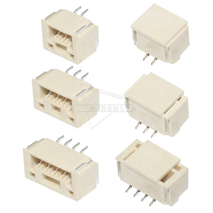编带GH1.25mm间距卧贴立贴接插件贴片插座连接器盘装
