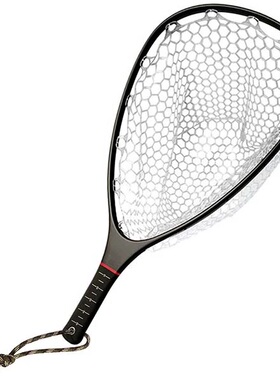 碳素浮水抄网硅胶网飞蝇溪流钓鱼网超大鳟鱼抄网出口耐咬超轻