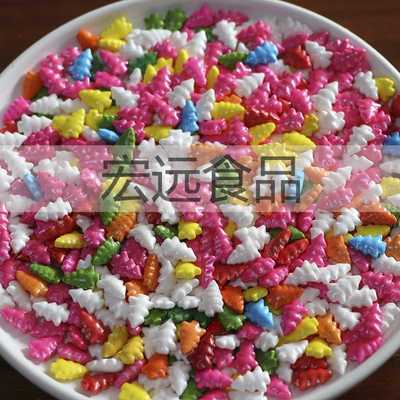 朱古力彩0针50g彩蛋糕面包装彩色朱古针烘焙装饰甜甜饰圈七糖针