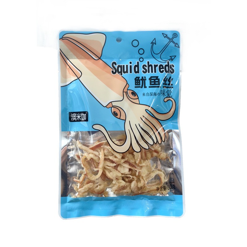 即食手撕炭烧鱿鱼丝原味鱿鱼条墨鱼丝干货休闲零食海鲜
