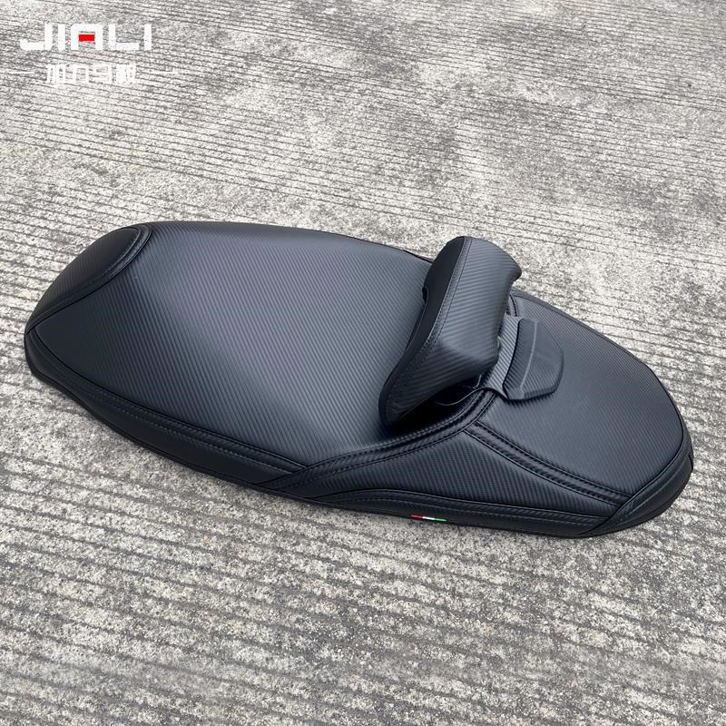 速发适用于春风SC150踏板摩托车坐垫套改装配件升级加高腰靠靠背