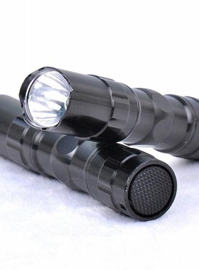 速发户外手电防骑光远射LE用强行印logo迷你防身筒水便携盒装