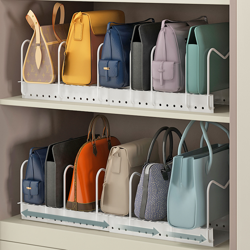 速发收纳神器柜子的置物架家用展示架分隔板存架放放衣柜整理