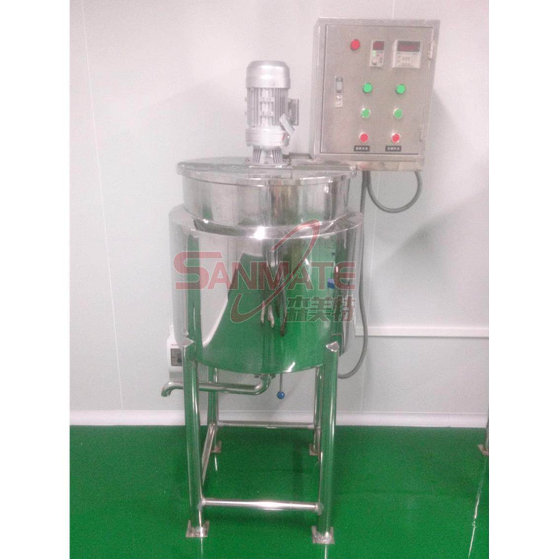 巧克力糖果加工设备糖果搅拌机器口红加热搅拌缸小容量搅拌罐