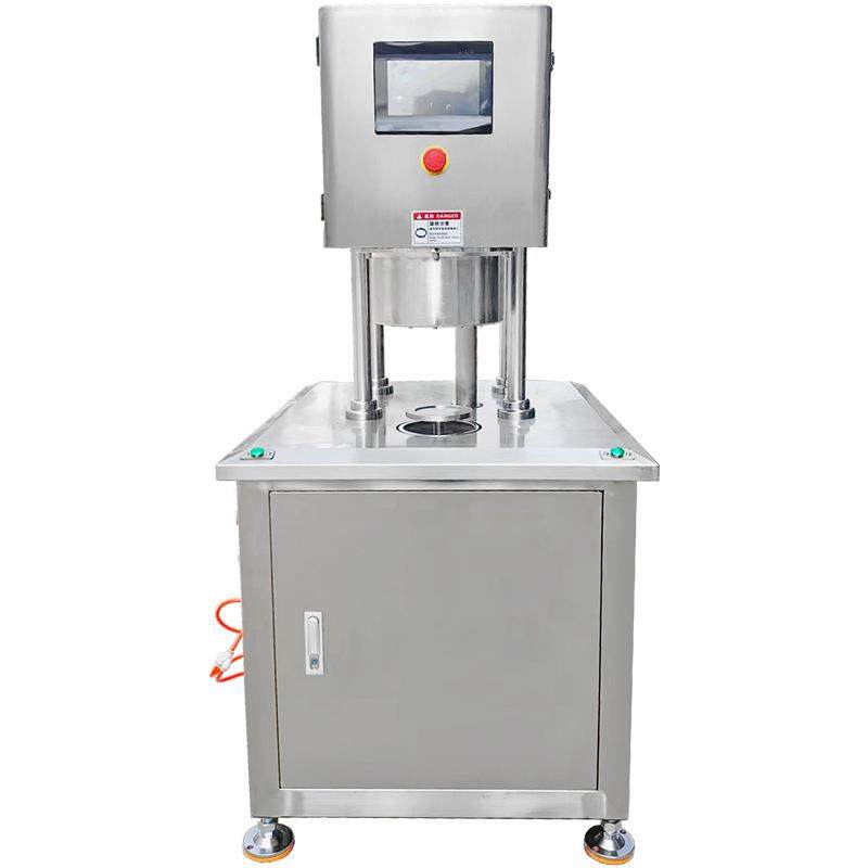 水果罐头食品保鲜真空封口机半自动马口铁罐封盖机商用真空封罐机