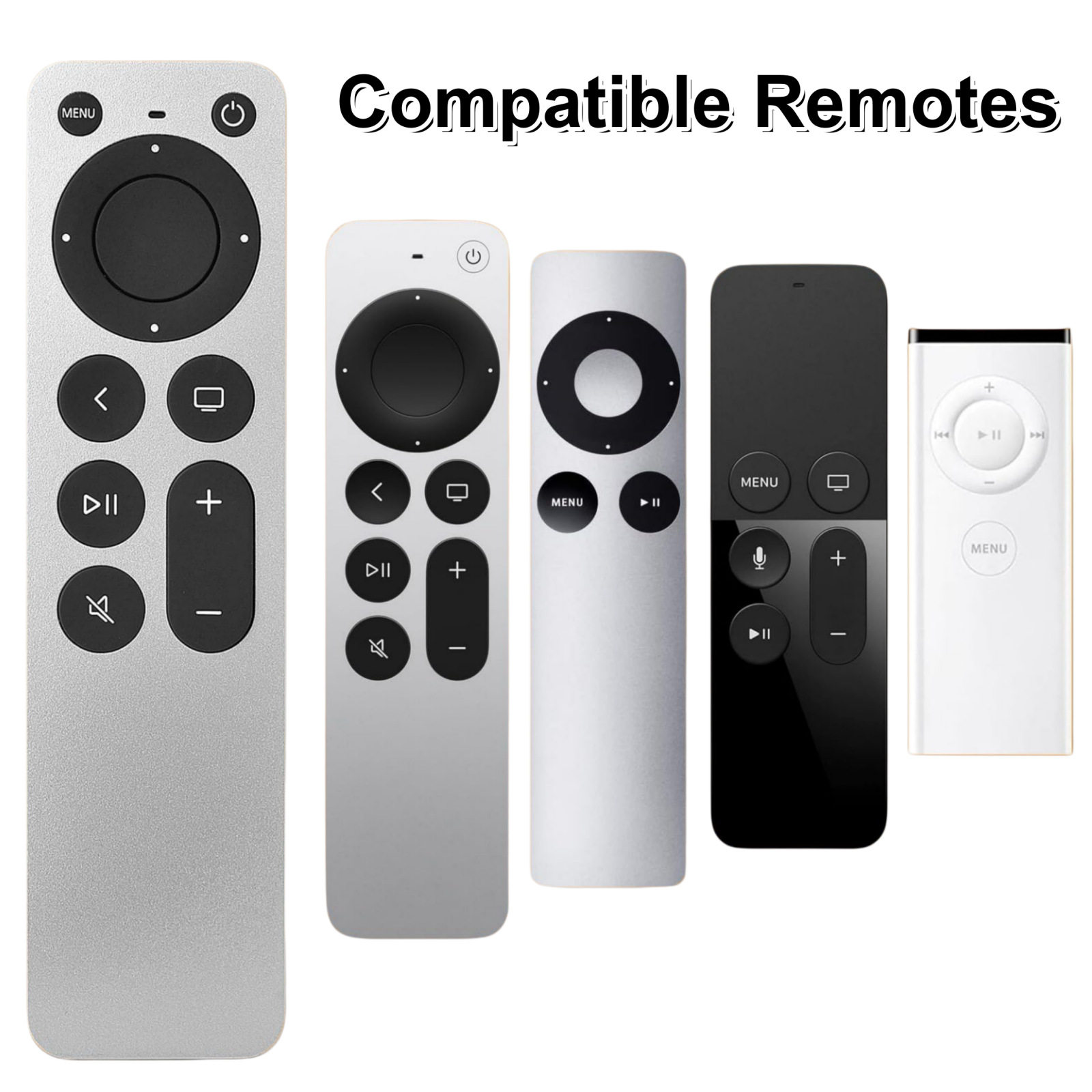 适用于苹果Apple TV 遥控器兼容Apple TV 4K第1/2/3/4 /5/6/7代