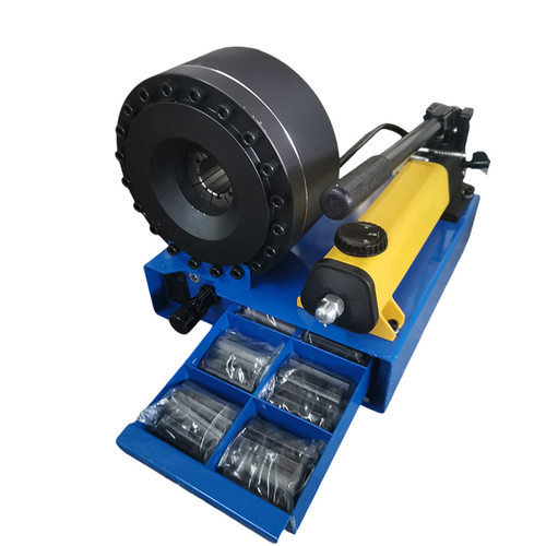 Portable car mounted pipe shrinking machine and pipe pressin