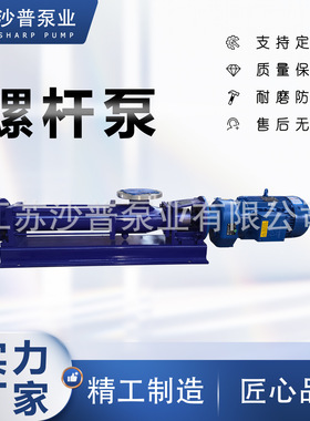 BN1-6L 2-6L 5-6L Seepex西派克不锈钢变频污泥单螺杆泵