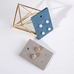 Colorful Wooden Earring display stand earing organizer for j