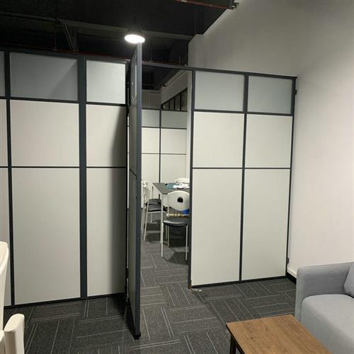 屏风隔断可移动   定制办公室移动屏风隔断可摺叠拉门简约工厂