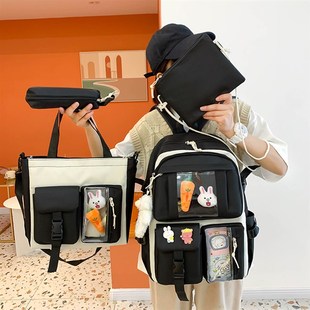 Nylon Backpack Backpacks School Womens for Teenagers Pcs