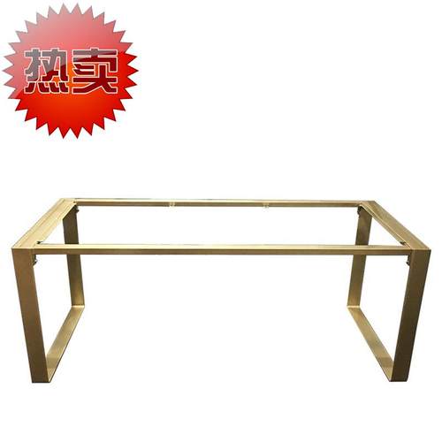 支架岩板大理石餐台脚新款圆桌茶几脚定制铁艺桌腿桌架吧台办