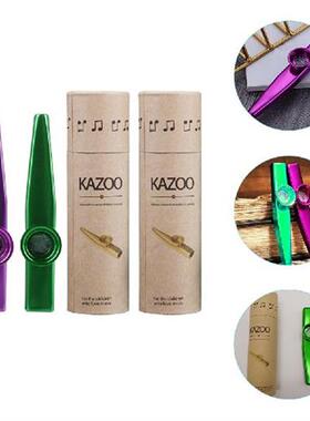 1 Set Durable Kazoo Instrument Simple Metal Kazoos Prime