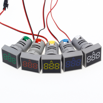 22MM 0-100A Digital Ammeter Current Meter/Voltage Meters Ind