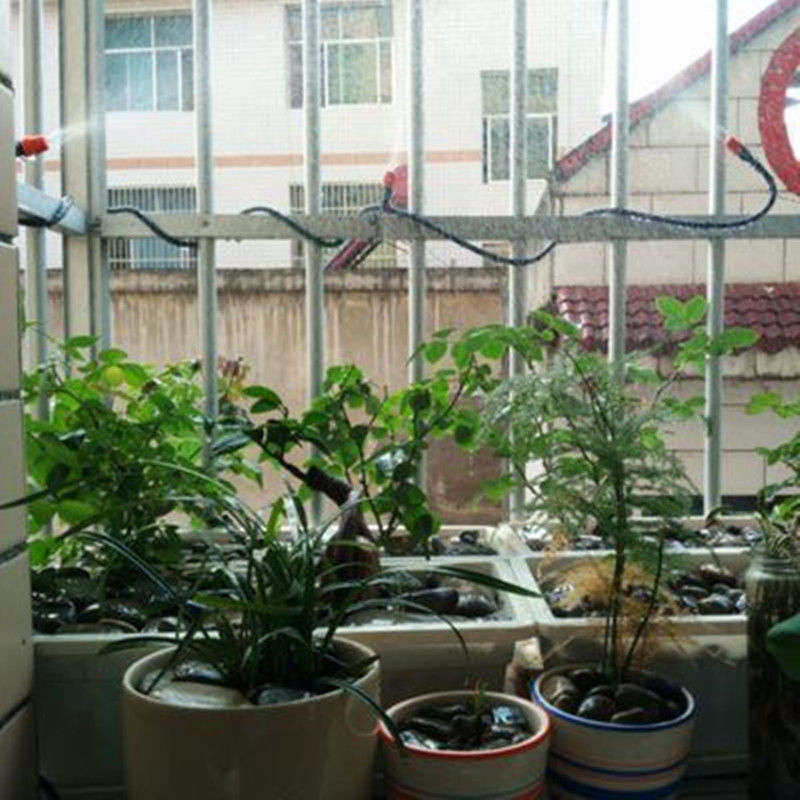 微喷头喷雾喷头套装 雾化降温 园艺浇水喷雾灌溉喷水除尘降温设备