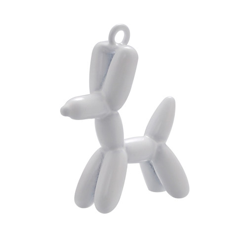 ZHOU Stereo cute Balloon Dog Charms Pendants For Jewelry Mak