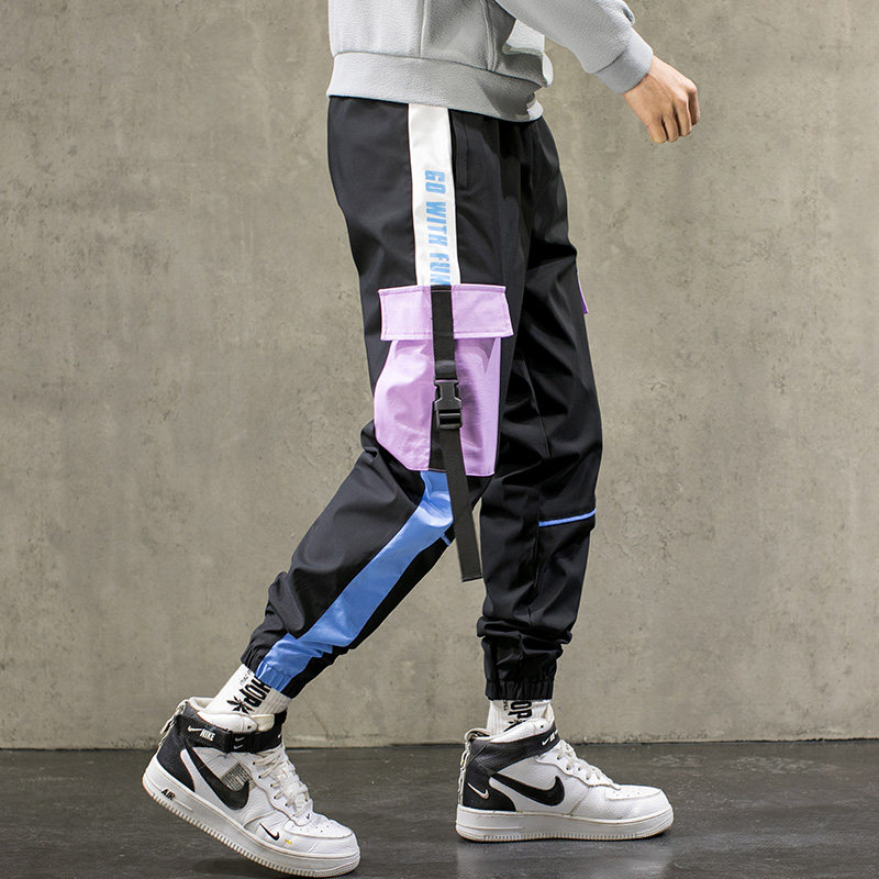 April MOMO 2022 Men INS Fashion Hip Hop Spring Summer Thin P