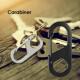 Climb Shape Chain Carabiner Outdoor Key Ring Han