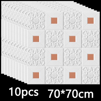 极速3D Wall er Stereo Ceiling Panel Roof Decor Foam Wallpape