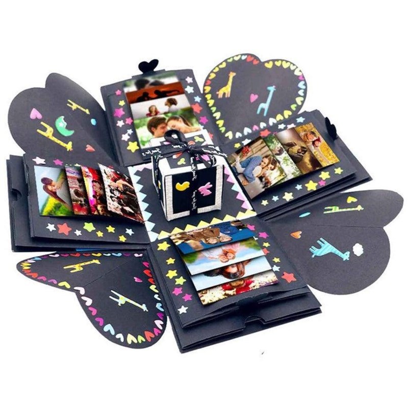 新品Explosion Box Valentine's Day Romantic DIY Handmade Pack