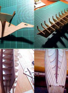 1100 Scale 3d  Sailboat Model Kit Wooden Designer For