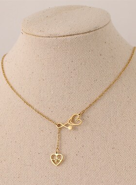 Stainless Steel Necklaces Stethoscope Electrocardiogram Pend