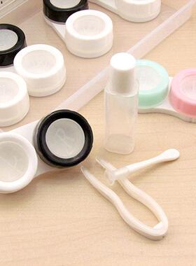 Pairs Contact Lens Case Eye Contact Lens Box Women Travel C
