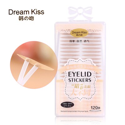 120X Invisible Lace Double Fold Eyelid Adhesive Tape Sticker