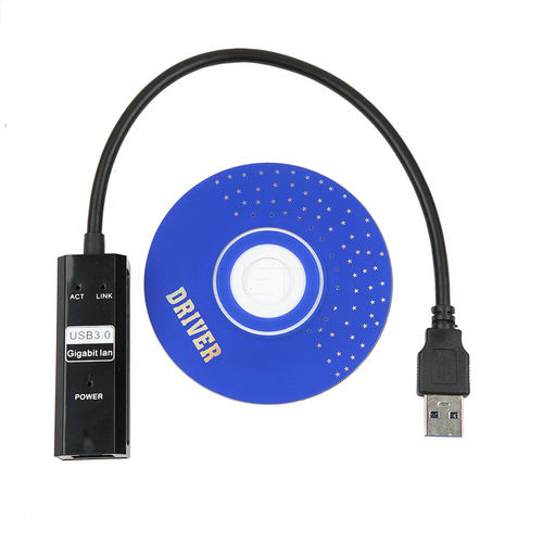 极速New USB 3.0 Gigabit Ethernet RJ45 External Network Card