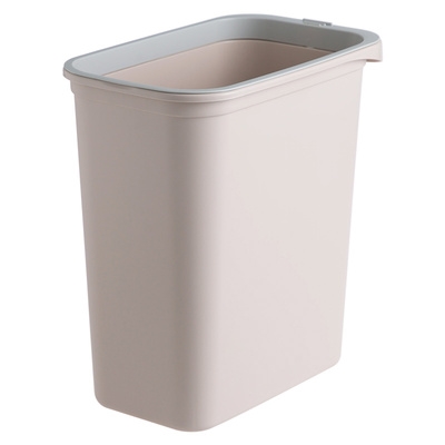 极速rectangular narrow classification trash can with pressin