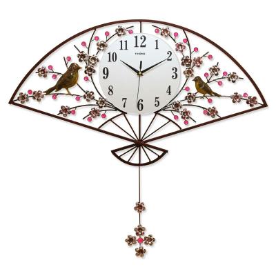 极速vintage iron wall clock fashion clock living room decora