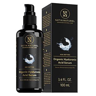 SatinNaturel Organic Hyaluronic Acid Serum for Face Large 3.