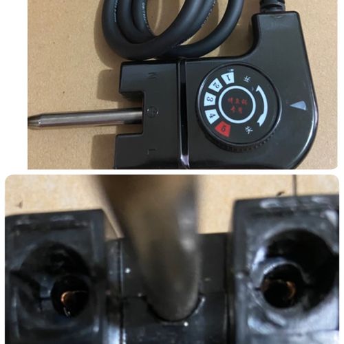 爱宁AN302电烤盘电源线an-301 五档调温针线  烤鱼炉五档温控线