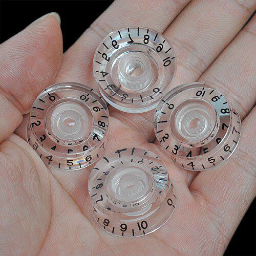 多种颜色 CTM钮帽 电吉他通用 水晶透明旋LP PRS电位器旋钮冒配件