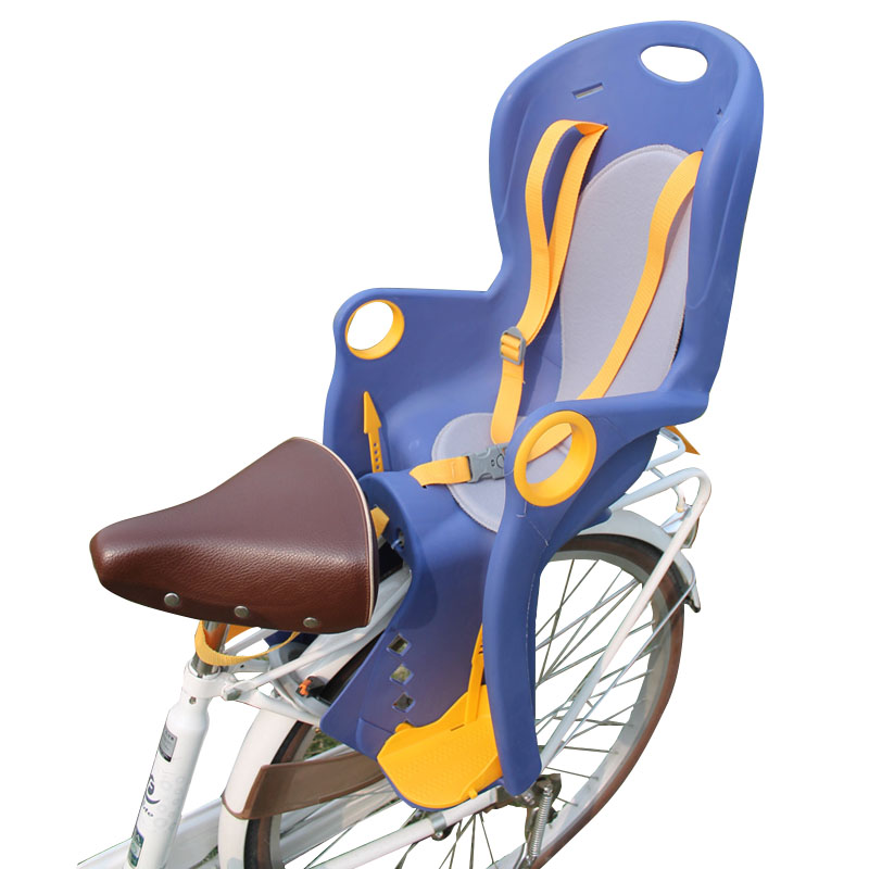 宝骑出口自行车儿童后置座椅山地车电动车小孩宝宝安全座椅轻便快
