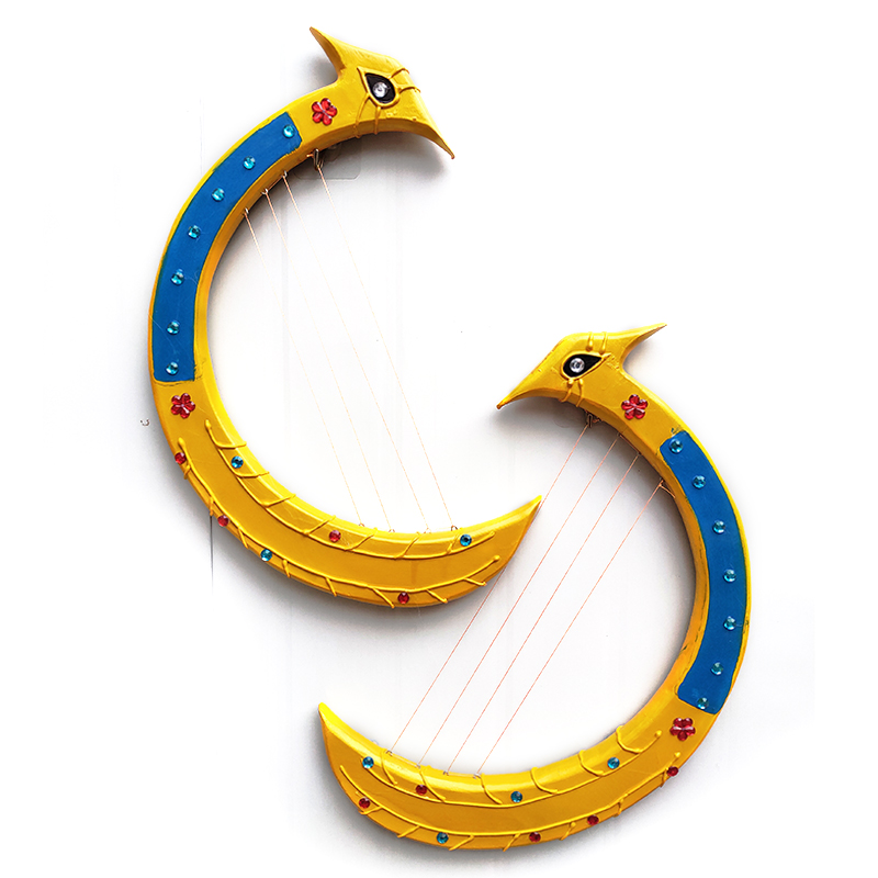 飞天舞敦煌舞箜篌舞蹈道具琵琶竖琴舞台表演凤凰孔雀古琴仿真琵琶