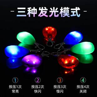 狗狗发光项圈宠物大型犬脖圈夜光小狗防走失小型泰迪法斗萤光吊坠