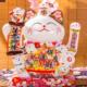 极速收银柜台发财猫招财猫摆件开业摇手前台家用店铺家居客厅礼品