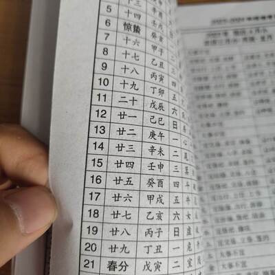 2023年2024年黄历本龙日历老皇历老人通胜农家历通历兔年台历农历