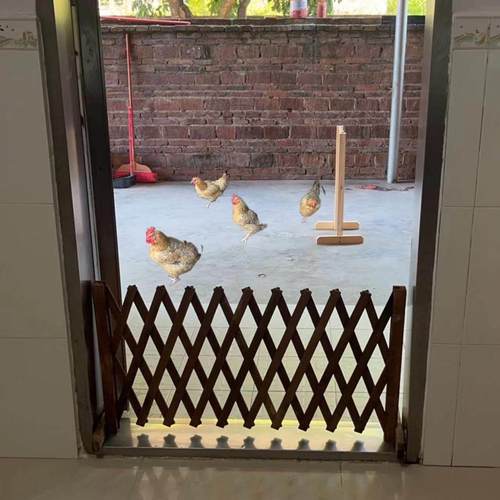 宠物围栏栅栏隔离门户外室内伸缩隔断拦猫拦狗栅栏挡板隔离网门栏