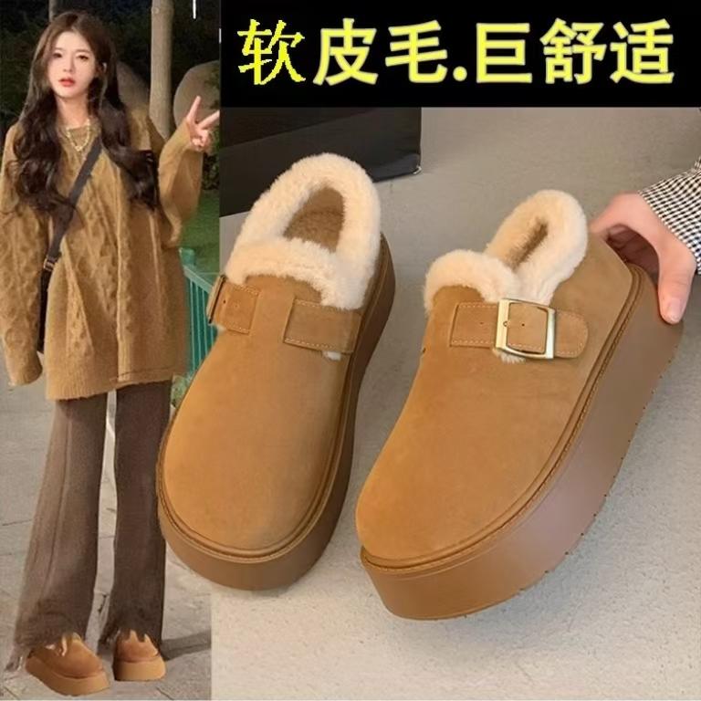 休闲时尚百搭勃肯鞋女