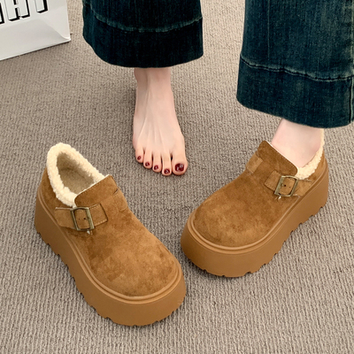 厚底增高勃肯鞋女外穿