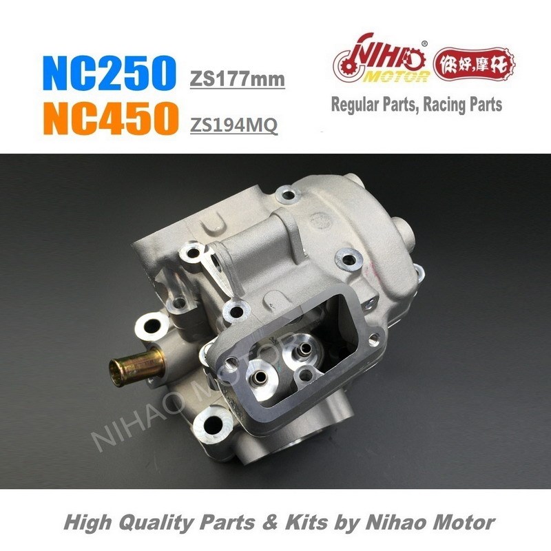 NC-B31 NC250 Cylinder Head Assy(empty) Zongshen NC 250 Parts