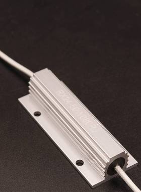 RX24-50W560R/680欧银白色引线式电阻器电容放电啓动铝壳电阻