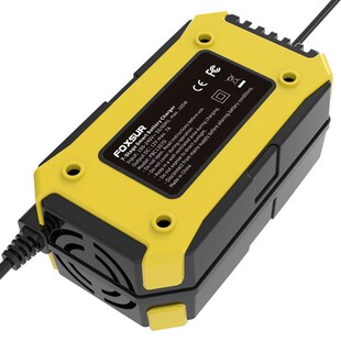 极速FOXSUR 12V Battery Lead Charger Acid Stage Bat Car