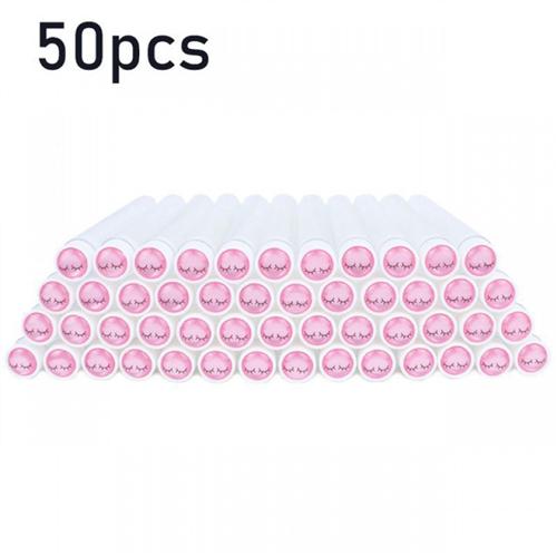 50Pcs/lot Empty Eyelash Mascara Wands Tubes Reusable
