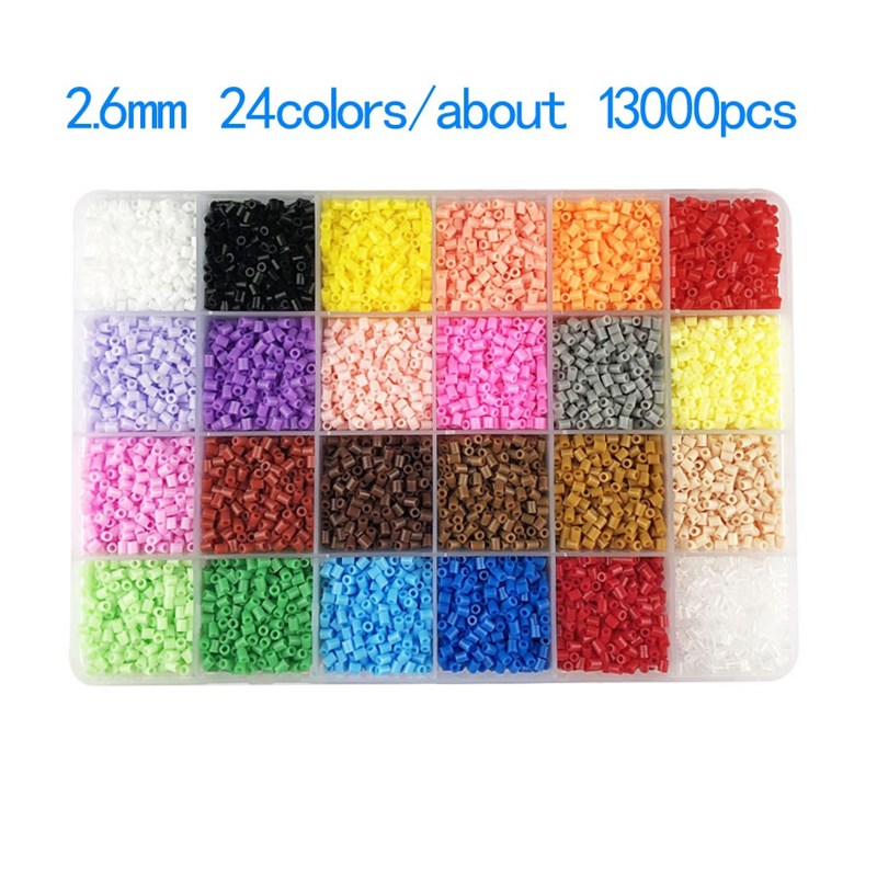 2.6mm/5mm Perler Fuse beads PUPUKOU Iron beads Kit Hama bead